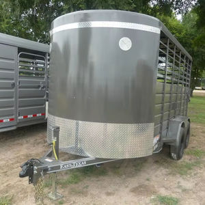 Venta caliente Ganado 1-Remolque de caballo con vivienda Precio especial Semirremolque de aves de corral para transporte - Product Image 1