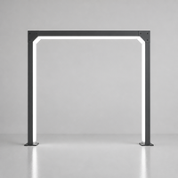 Éclairage LED pour garage à deux étages, tunnel lumineux pour zone de travail et atelier de detailing automobile, IP54, vente en gros
