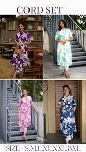 ชุดผ้าคอตตอนปักลายหรูหราของผู้หญิงชุดสวมใส่แบบชนเผ่าสวมใส่สบายสไตล์ดีไซน์ใหม่ล่าสุดมีในสต็อก - Product Image 6