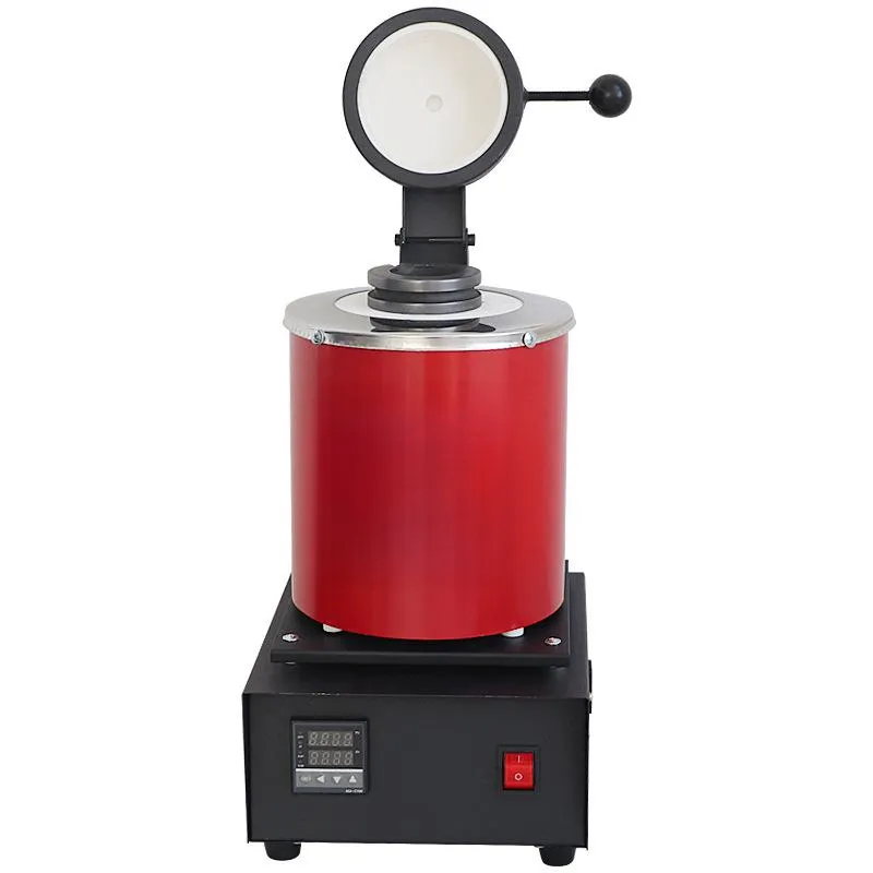 Small household casting high temperature gold melting machine Alchemy furnace graphite crucible