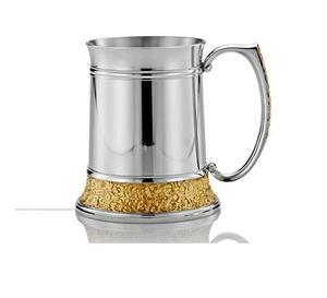 Nouvelle tasse en étain en laiton pur pour articles de boisson, nouvelle tasse en laiton, dernière tasse de char médiéval, plaqué argent, nouvelle collection médiéval - Product Image 2