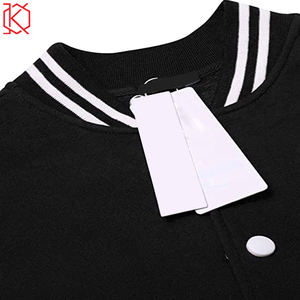 Vestes universitaires pour hommes de haute qualité, design personnalisé, manteau d'hiver sans col en tissu de laine, séchage rapide, respirant, logo personnalisé, le meilleur - Product Image 5