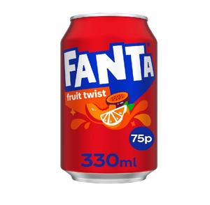 Latas de Fanta asequibles de 330 ml a la venta, bebidas carbonatadas suaves de sabor Original baratas, suministro a granel refrescante disponible - Product Image 3