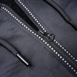 Wholesale High Quality Winter <b>Hoodies</b> for <b>Men</b> Customized Logo <b>Sherpa</b>-Lined Fleece Pocket Plain Dyed Thick Streetwear - Product Image 5