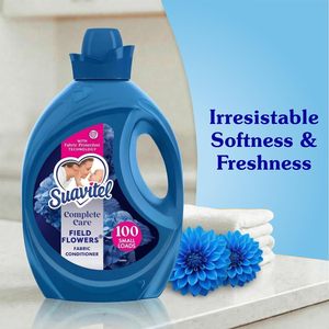 Suavitel Complete <b>Liquid</b> Fabric Softener, Color & Fiber Protection, Field Flowers Scent, 100 Fl Oz - Product Image 5