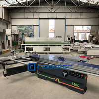 Scie à panneaux de précision MJ6128TD / Scie à table coulissante / Machine de découpe du bois de Chine