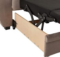 Sofá Cama Plegable Moderno de Una, Dos o Tres Plazas, de Alta Calidad, en Madera, Estilo Tradicional, para Dormitorio, Hotel o Sala de Estar
