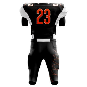 Nuevos Uniformes Personalizados con Logotipo y Diseño en Múltiples Colores para Adultos y Jóvenes, Uniformes de Fútbol Americano Ligeros que Absorben la Humedad - Product Image 3