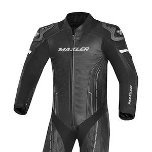 Traje de Cuero para Motociclismo para Hombre, Ropa Deportiva Protectora de Alta Durabilidad, Talla Grande, Homologado CE Nivel 1, Impermeable y Resistente al Viento - Product Image 3