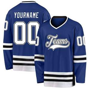 Maillot de hockey sur glace de haute qualité pour hommes, logo personnalisé, sublimation, uniforme rembourré, différentes tailles disponibles, prix de gros - Product Image 5