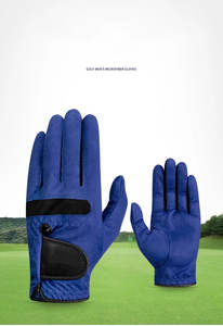 Gants de golf en cuir de mouton avec logo personnalisé en gros Gants de golf antidérapants en cuir véritable pour le sport Respirant Confortable pour la main - Product Image 6