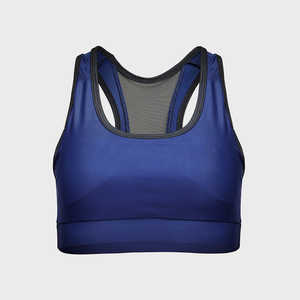Soutien-gorge de sport léger à maintien élevé pour femme, respirant, séchage rapide, couleur unie, tissu en élasthanne/polyester, tailles personnalisables - Product Image 6