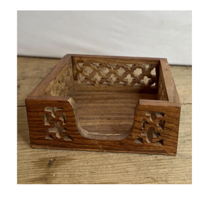 Bloc de notas de madera artesanías de buena calidad cuadrado con logotipo personalizado artesanías aceptadas precio barato - Product Image 3