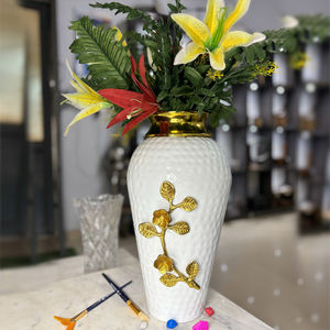 Luxury Decorative <b>Metal</b> Flower Vase Largest Manufacture Company's Wedding Party Home Table Centerpieces <b>for</b> Indoor/Outdoor Use - Product Image 2