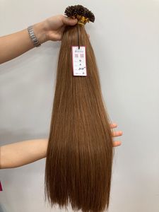 Máquina I-Tip vietnamita lista para enviar de 22 pulgadas, extensiones de cabello humano virgen 100% de doble trama, grado 8A, colores completos gratis - Product Image 3