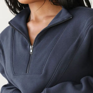 Sweat à capuche respirant pour femme, épaules tombantes, anti-boulochage, logo imprimé en 3D personnalisé, sweat à capuche hip-hop respirant pour femme - Product Image 3