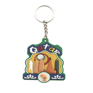 Llavero de Pvc de recuerdo turístico con logotipo personalizado llavero de Pvc suave personalizado llavero de Pvc de camello de Dubái - Product Image 2