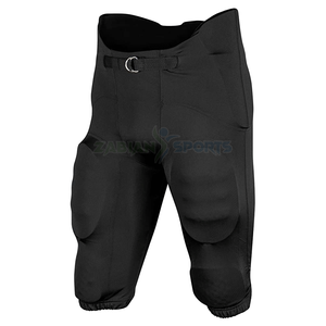 Pantalones de fútbol integrados de manga corta de tallas XL de alta calidad para jóvenes adultos ropa deportiva americana número impreso fútbol en blanco - Product Image 4