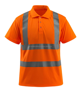 <b>Hi</b> <b>Vis</b> Yellow Polo Long Sleeve Polyester <b>T</b> <b>Shirt</b> Workwear Reflective Safety Work Clothing <b>Shirts</b> for Men Reasonable Price - Product Image 1