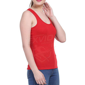 Camiseta sin Mangas de Alta Calidad y Bajo Pedido Mínimo para Mujer, Ajustada, Ropa Deportiva, Camiseta de Gimnasio sin Mangas - Product Image 5