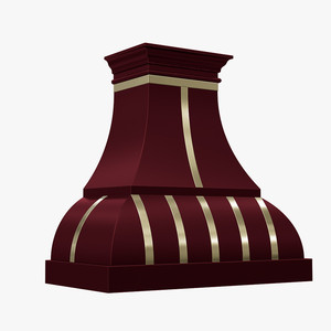 Hotte de cheminée murale en cuivre antique, artisanale et personnalisée, pour îlot de cuisine, avec coque de hotte d'extraction - Product Image 4