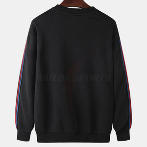 เสื้อสเวตเชิ้ตผู้ชายคุณภาพสูง กันลม เป็นมิตรกับสิ่งแวดล้อม ผลิตจากผ้าฝ้ายผสมโพลีเอสเตอร์ ลายเรียบ สไตล์สตรีทแวร์ สำหรับใส่ลำลองในฤดูหนาว - Product Image 2