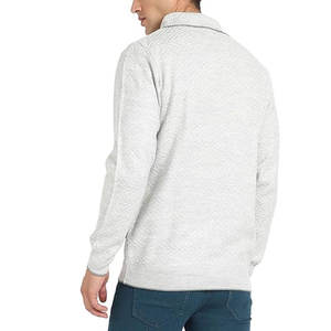 Suéter de Punto Premium para Hombre, Manga Larga, 100% Algodón, Transpirable, Moda de Verano, Colores, Tallas y Logotipo Personalizables - Product Image 3