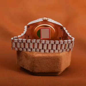 นาฬิกาสแตนเลสสตีลสุดหรูหน้าปัดสีโรสโกลด์สำหรับผู้ชายและผู้หญิง - Product Image 5