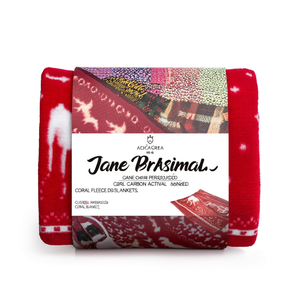 Coperta in pile corallo personalizzata Jane Christmas, gadget personalizzati - Product Image 3