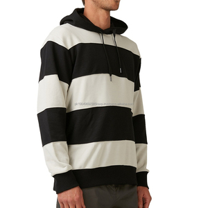 Sudadera con Capucha Estilo Urbano para Hombre, 100% Algodón, Felpa Suave con Bolsillo Delantero para Moda de Invierno y Otoño - Product Image 5