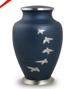 Collection unique d'urnes en laiton faites à la main pour les cendres humaines - Product Image 2