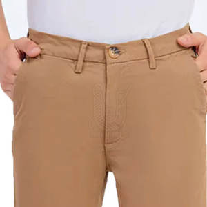 Pantalones Chinos de Algodón 100% para Hombre, Corte Recto, Casuales, Ligeros, de Tiro Medio, para Uso en Exteriores y Entrenamiento, Talla Personalizada - Product Image 4