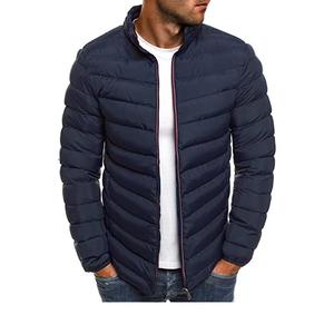 Veste matelassée en toile pour homme, prix de gros, haute qualité, décontractée, à capuche, fermeture éclair, respirante, écologique, pour l'extérieur - Product Image 5