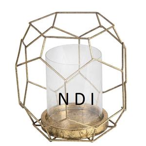 Lot de 3 bougeoirs décoratifs en métal pour pièce maîtresse de table de dîner bougeoir pour décoration de fête pilier bougeoir - Product Image 2