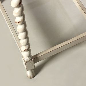 Solid Wood Coffee <b>Table</b> No. 1341 with Minimalist Design High <b>Legs</b> Eco-Friendly Home Furniture for Terrace - Product Image 3