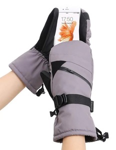 Gants de ski à doigts entiers personnalisables OEM pour gants de vélo de randonnée respirants avec écran tactile antidérapant pour le snowboard - Product Image 2