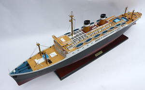 Modèle de bateau Gia Nhien conçu sur mesure en bois de haute qualité SS CONSTITUTION Ocean Liner Style nautique - Product Image 5