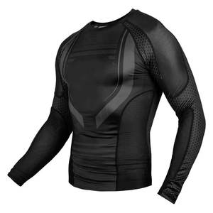 Collants personnalisés au design under armure, hauts et chemises de compression pour hommes, parfaits pour la course, l'entraînement, le MMA Grappling - Product Image 2