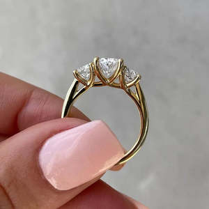 Anillo de Compromiso con Diamante Ovalado Cultivado en Laboratorio, Certificado IGI, 2.10 Quilates, en Oro Blanco VS, Certificado EF - Product Image 5