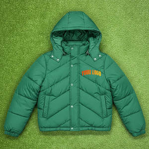 Vestes matelassées respirantes pour femmes au prix d'usine, nouvelle arrivée, manches longues, vêtements d'extérieur matelassés, veste à bulles avec capuche amovible - Product Image 1