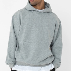 New arrival Custom Logo Hoodie men's hoodie Streetwear embrodired Logo print Plain Boys Women's Sweatshirt Wholesale Price - Product Image 2