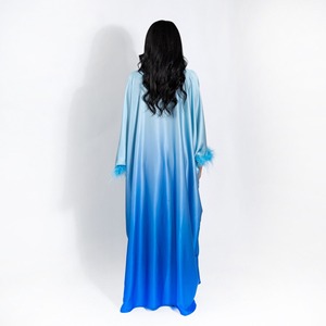 Nouvelle collection Abaya élégante de <span class=keywords><strong>haute</strong></span> qualité Robe longue décontractée à manches chauve-souris pour femmes L279 - Product Image 5