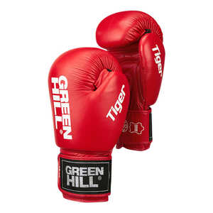 Guantes de Boxeo de Cuero TIGER Aprobados por la IBA, Tamaños 10oz y 12oz, Equipo de MMA para Compras y Entrenamiento - Product Image 3