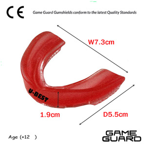 Protège-dents en silicone personnalisé noir, protection sportive pour tous les sports de contact, ajustement universel - Product Image 6