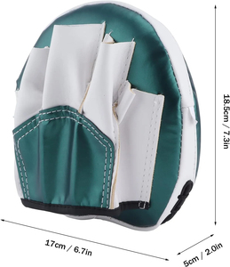 Gold and Silver Curved Focus Mitts for Training Punch <b>Practice</b> Hand <b>Pads</b> with Shock Absorption Design - Product Image 4