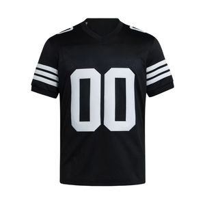 Camisetas de fútbol americano transpirables ligeras personalizadas que absorben la humedad impresión por sublimación camisas para hombres y mujeres jóvenes para el verano - Product Image 1