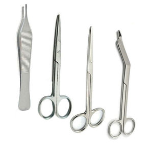 Ensemble de pinces et d'instruments de pansement manuels réutilisables Astrin Surgical, en acier inoxydable, kit de pansement chirurgical de haute qualité - Product Image 6