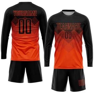Nouveau design de maillots de football de club personnalisés, vêtements de football par sublimation, uniformes d'équipe de football respirants, kit d'ensemble complet - Product Image 1