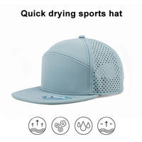 Meilleure qualité Mesh Baseball Snapback Cap a Frame Snapback Curved Brim Custom 5 panel plain Snapback Hats Baseball Hat