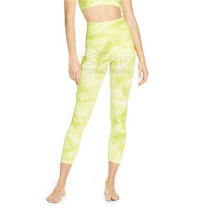 2024 Top-Sale High Women's Gym Leggings Material de punto de LICRA transpirable Logotipo personalizable MOQ bajo para correr Fitness - Product Image 2